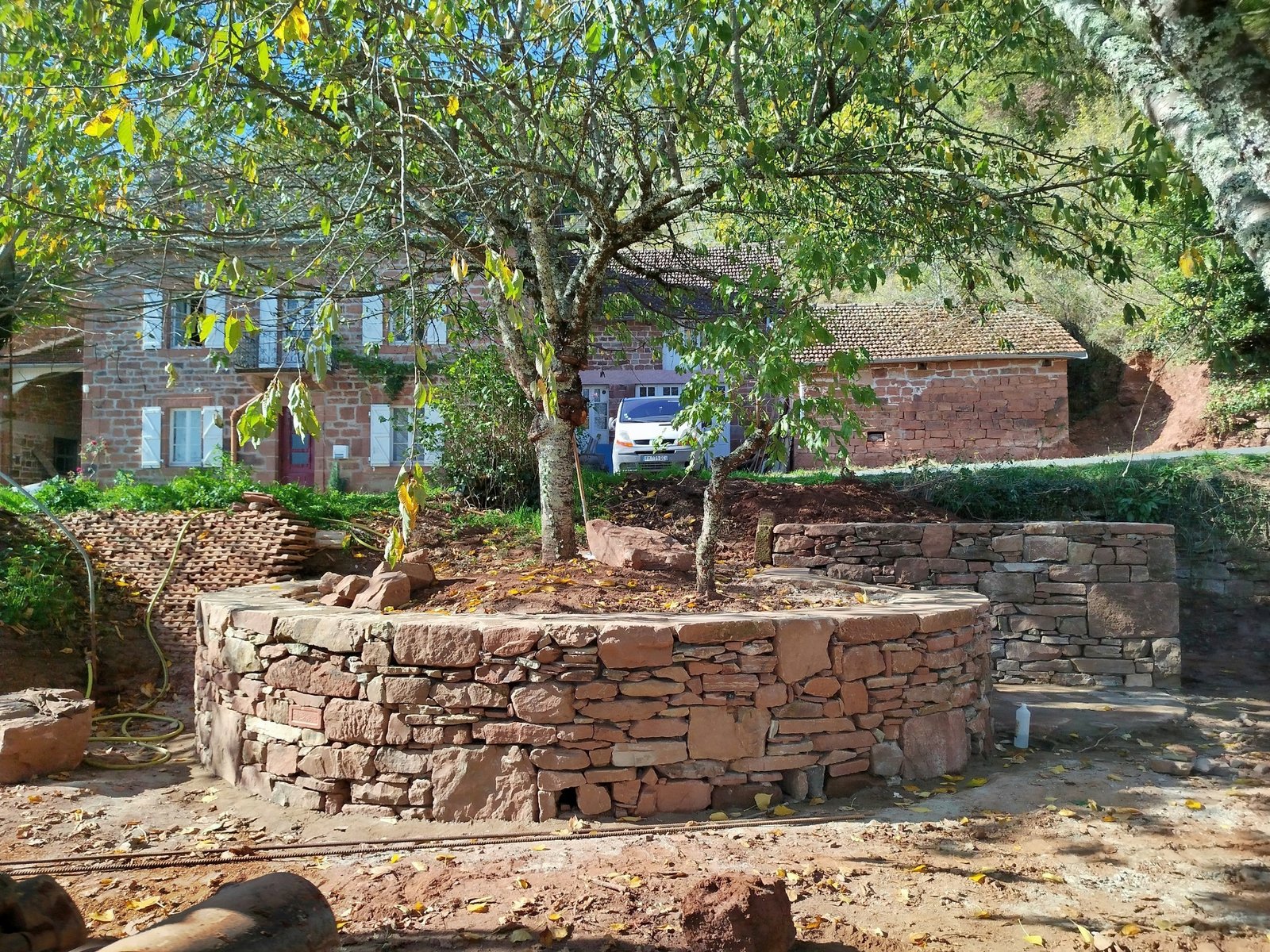 Détail pierre érodée