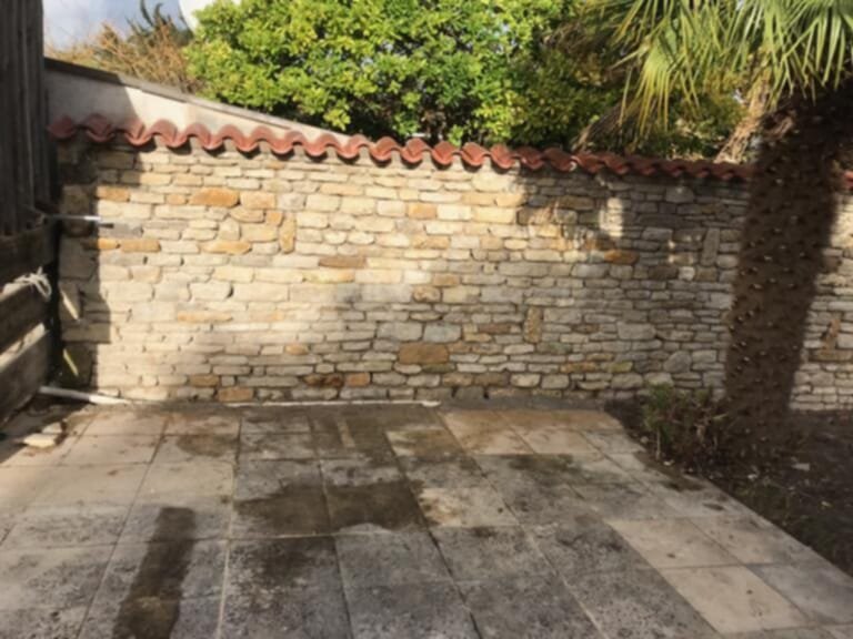 Muret de clôture paysager